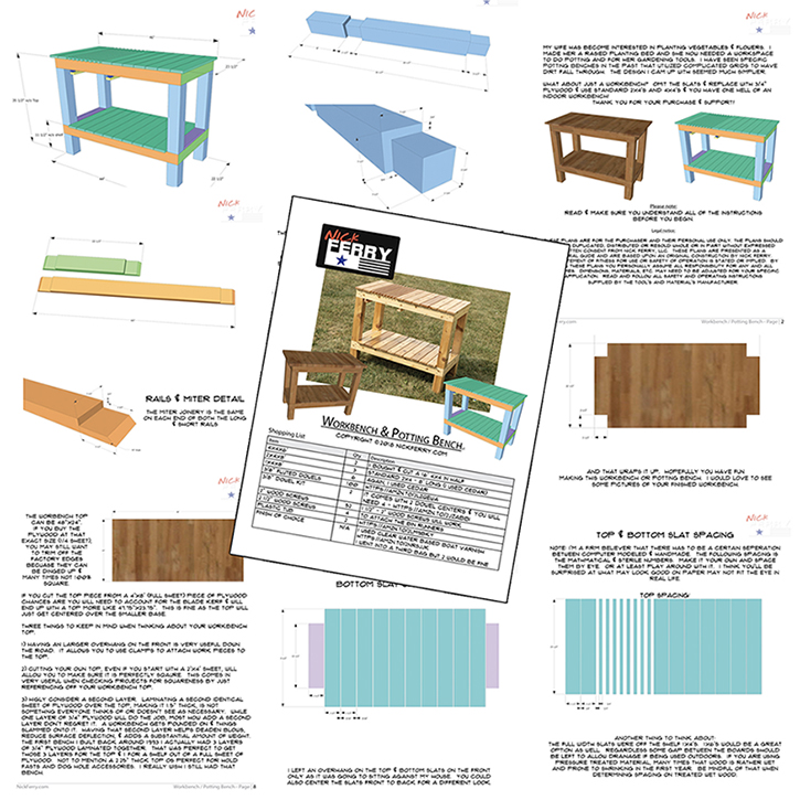 workbench plans