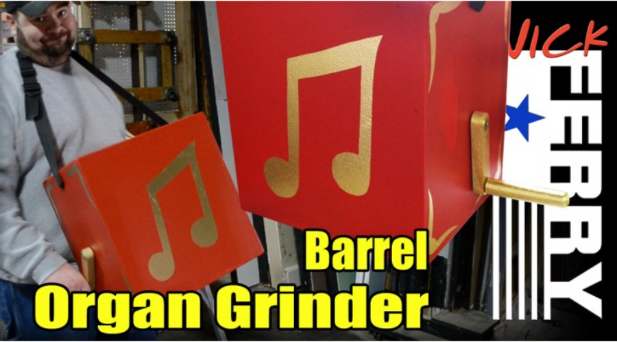 How To Make A Organ Grinder / Barrel Organ – Prop Build (ep42)