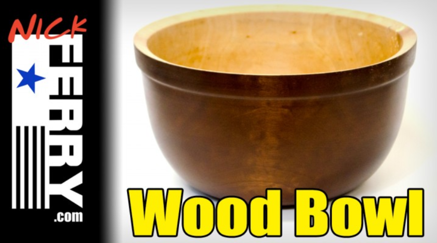 Firewood Log To Maple Wood Bowl (ep76)
