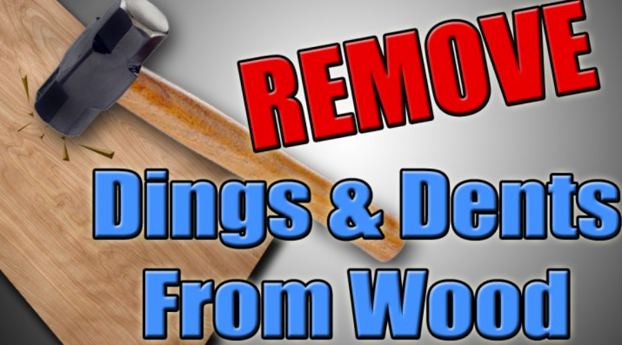 How To Remove Dings & Dents From WOOD – FerryQuickTips