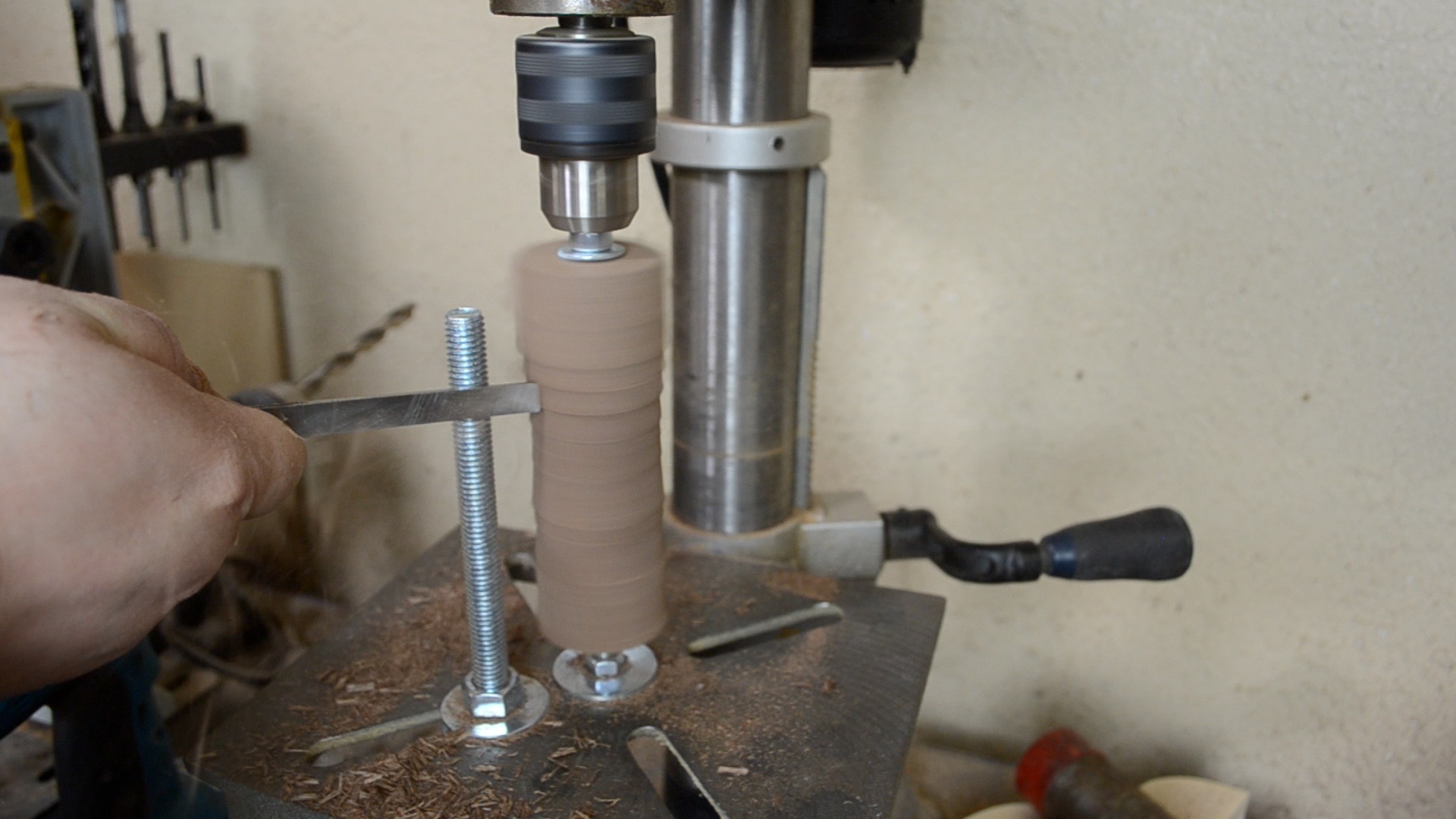 » Turn Your Drill Press Into A Lathe