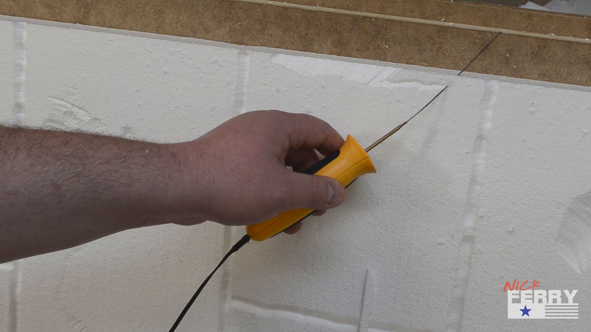 Making Brick Walls From Styrofoam Ep65